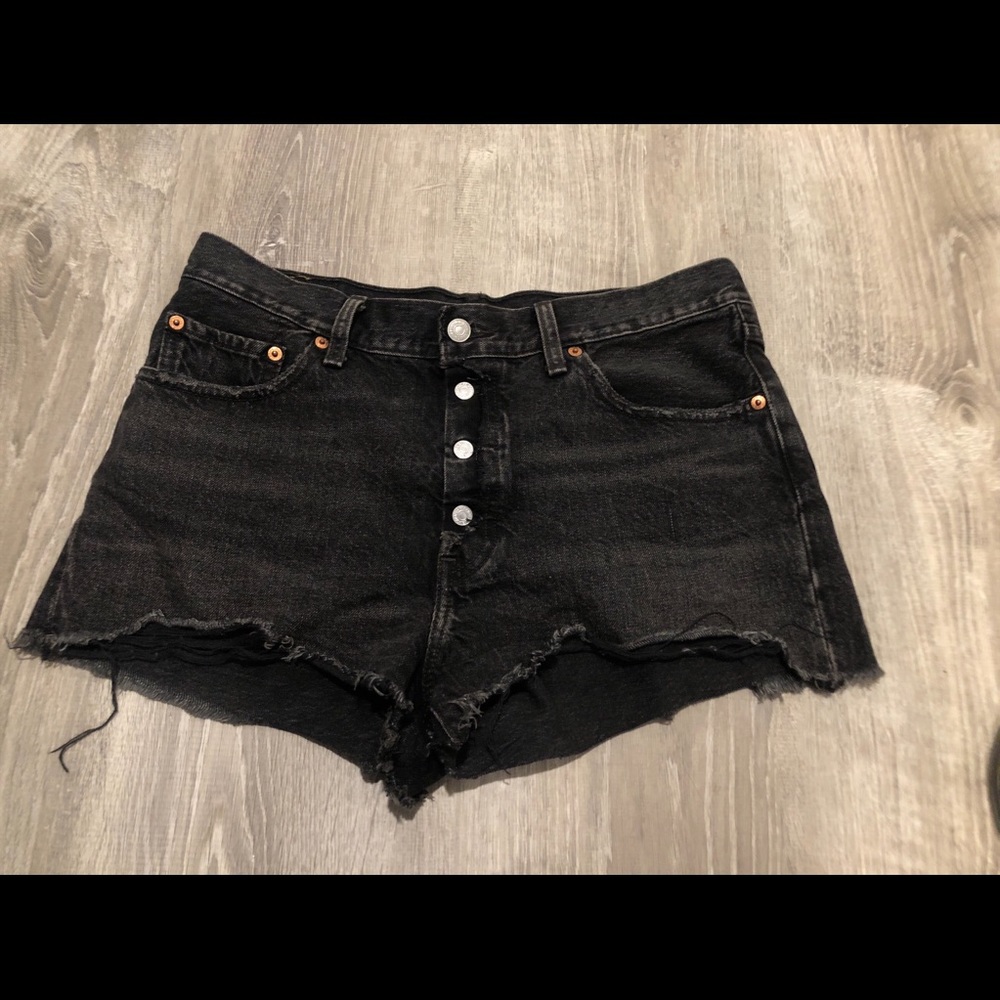 Levi shorts. Work a few of times.